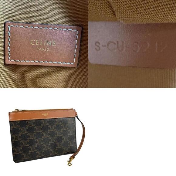 CELINE Black Leather Shoulder Bag - Picture 5 of 5